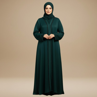 জুম কাঠি-পাথর বোরকা (হিজাবসহ)- 50