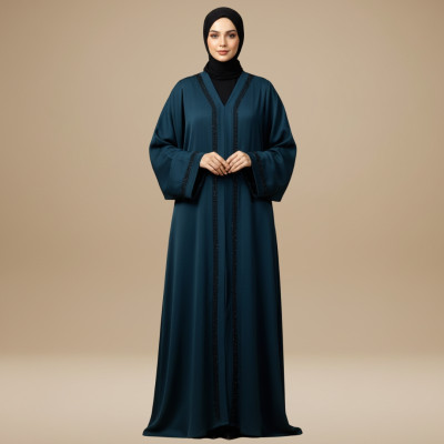 জুম কাঠি-পাথর বোরকা (হিজাবসহ)- 50