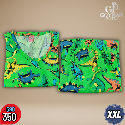 2XL টি-শার্ট + ট্রাউজার সেট