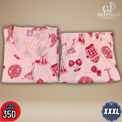 3XL টি-শার্ট + ট্রাউজার সেট