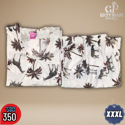 3XL টি-শার্ট + ট্রাউজার সেট