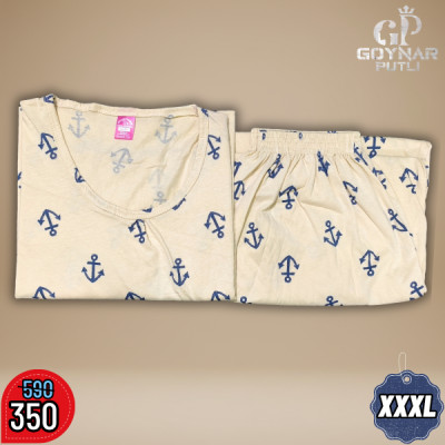 3XL টি-শার্ট + ট্রাউজার সেট