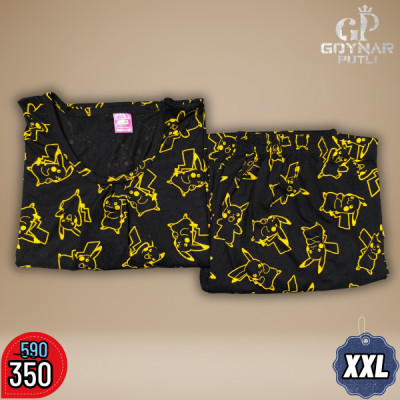 2XL টি-শার্ট + ট্রাউজার সেট