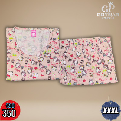 3XL টি-শার্ট + ট্রাউজার সেট