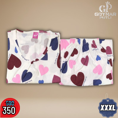 3XL টি-শার্ট + ট্রাউজার সেট