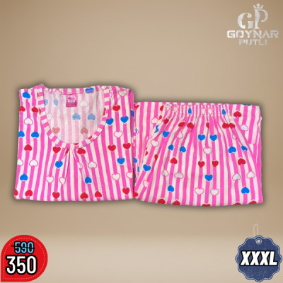 3XL টি-শার্ট + ট্রাউজার সেট