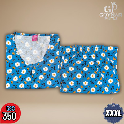 3XL টি-শার্ট + ট্রাউজার সেট