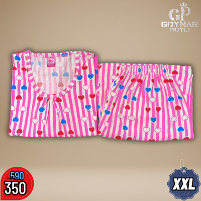 2XL টি-শার্ট + ট্রাউজার সেট