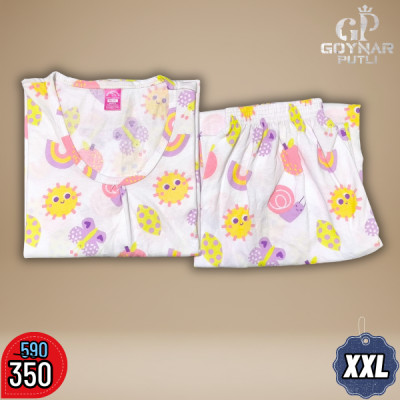 2XL টি-শার্ট + ট্রাউজার সেট