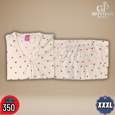 3XL টি-শার্ট + ট্রাউজার সেট