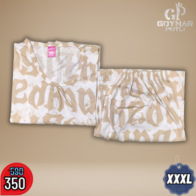 3XL টি-শার্ট + ট্রাউজার সেট