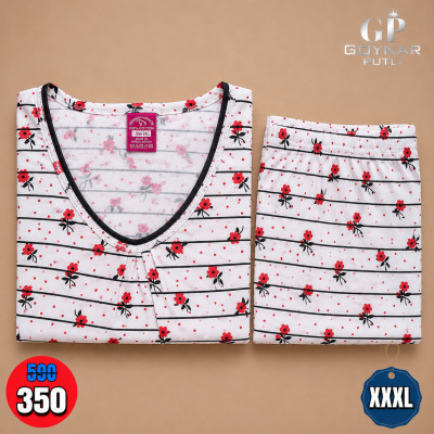 2XL টি-শার্ট + ট্রাউজার সেট