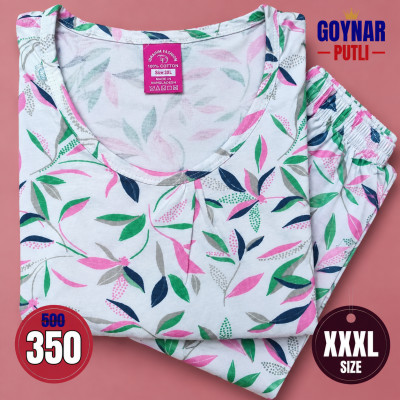 3XL টি-শার্ট + ট্রাউজার সেট