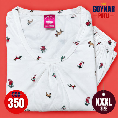 3XL টি-শার্ট + ট্রাউজার সেট