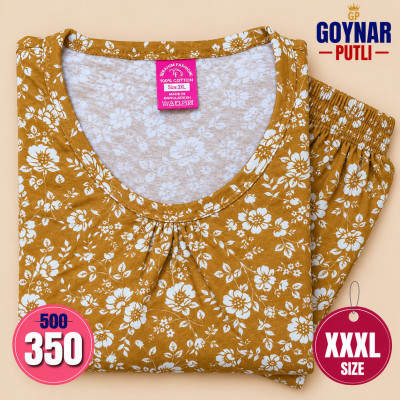3XL টি-শার্ট + ট্রাউজার সেট